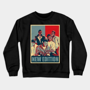 New Edition  Retro Hope Style Crewneck Sweatshirt